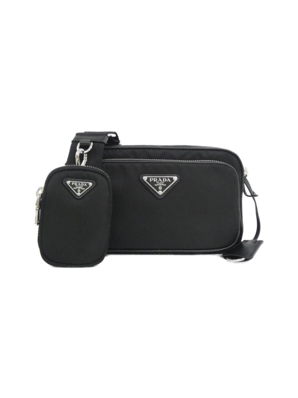 Prada Shoulder Bag Silver